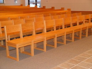 church seating